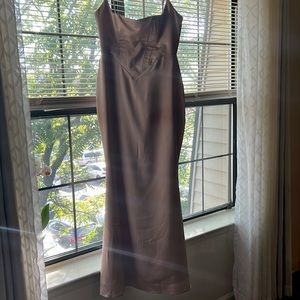 House Of CB Olivette Dress, Size L, Color Crystal